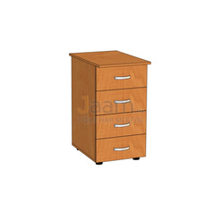 Мебель для персонала Офисная тумба приставная с 4 ящ. БП4