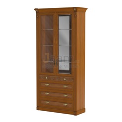 Кабинет руководителя Офисный шкаф-витрина для руководителя ПК-МР-ВТ220Х111С