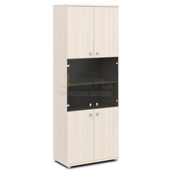 Мебель для персонала Шкаф со стеклом V-633