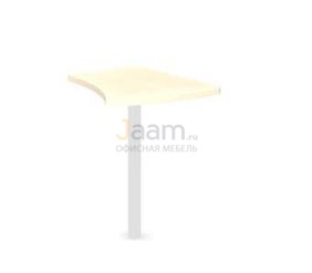 Мебель для персонала Приставной элемент для ассиметричных столов 180см 340 219