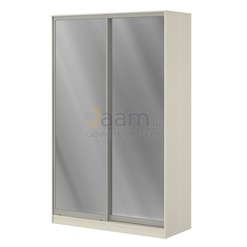 Мебель для персонала Офисный шкаф-купе с двумя зеркальными дверями ПК-ШК-КМШ240Х150СЗ2