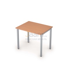 Мебель для персонала Стол прямолинейный на металлических опорах 2М.105