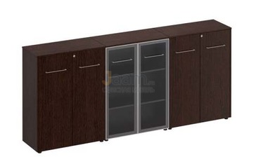 Кабинет руководителя Офисный шкаф комбинированный средний