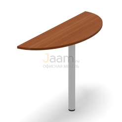 Мебель для персонала Брифинг-приставка ПК-ССМ-ПР162х49БЭ/Т