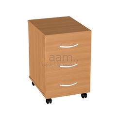 Мебель для персонала Тумба выкатная Э-37.0 (без замка)