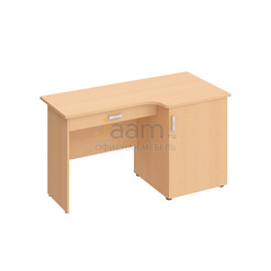 Мебель для гостиниц Стол с тумбой под минибар и ТВ с ящиком, правый ВЕ 626 БК