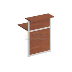 Стойка ресепшн Стойка 90 град. изог. наружу (без опор) ФС 0803